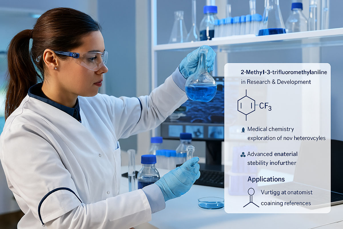 2-Methyl-3-(trifluoromethyl)aniline in Research and Development